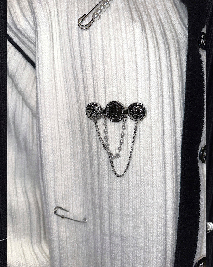 2026 Spring Metal-Embellished Knit Sweater - Image 11
