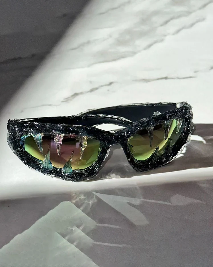 American Dark Subculture Abigo Resin Sunglasses - Image 2