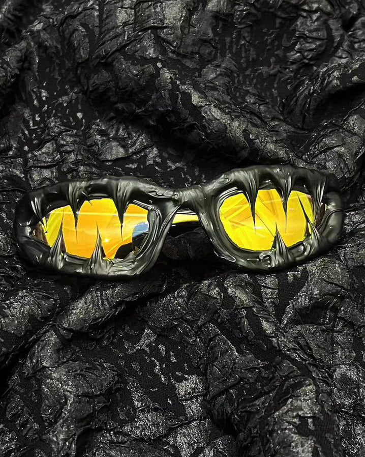 American Dark Subculture Abigo Resin Sunglasses - Image 9