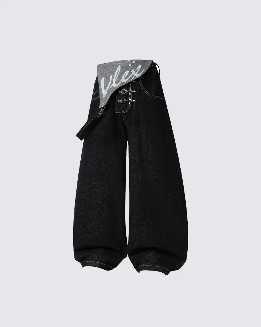 American Detachable 3-Way Strap Overalls - Image 3