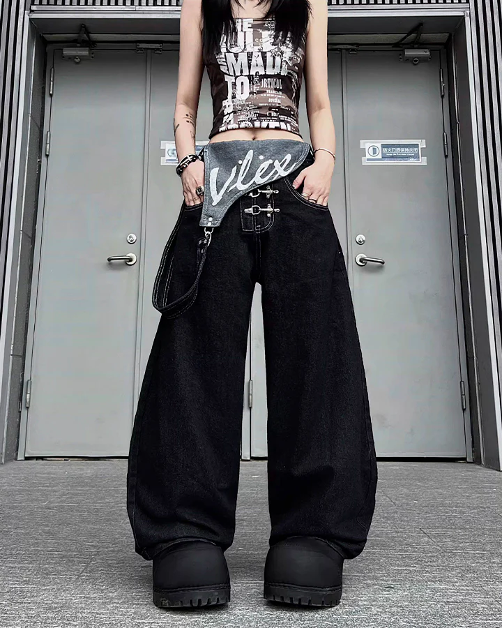 American Detachable 3-Way Strap Overalls - Image 4