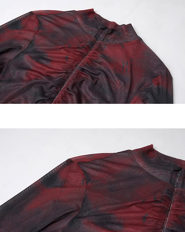 American High Street Mesh Long Sleeve Shirt - Image 10
