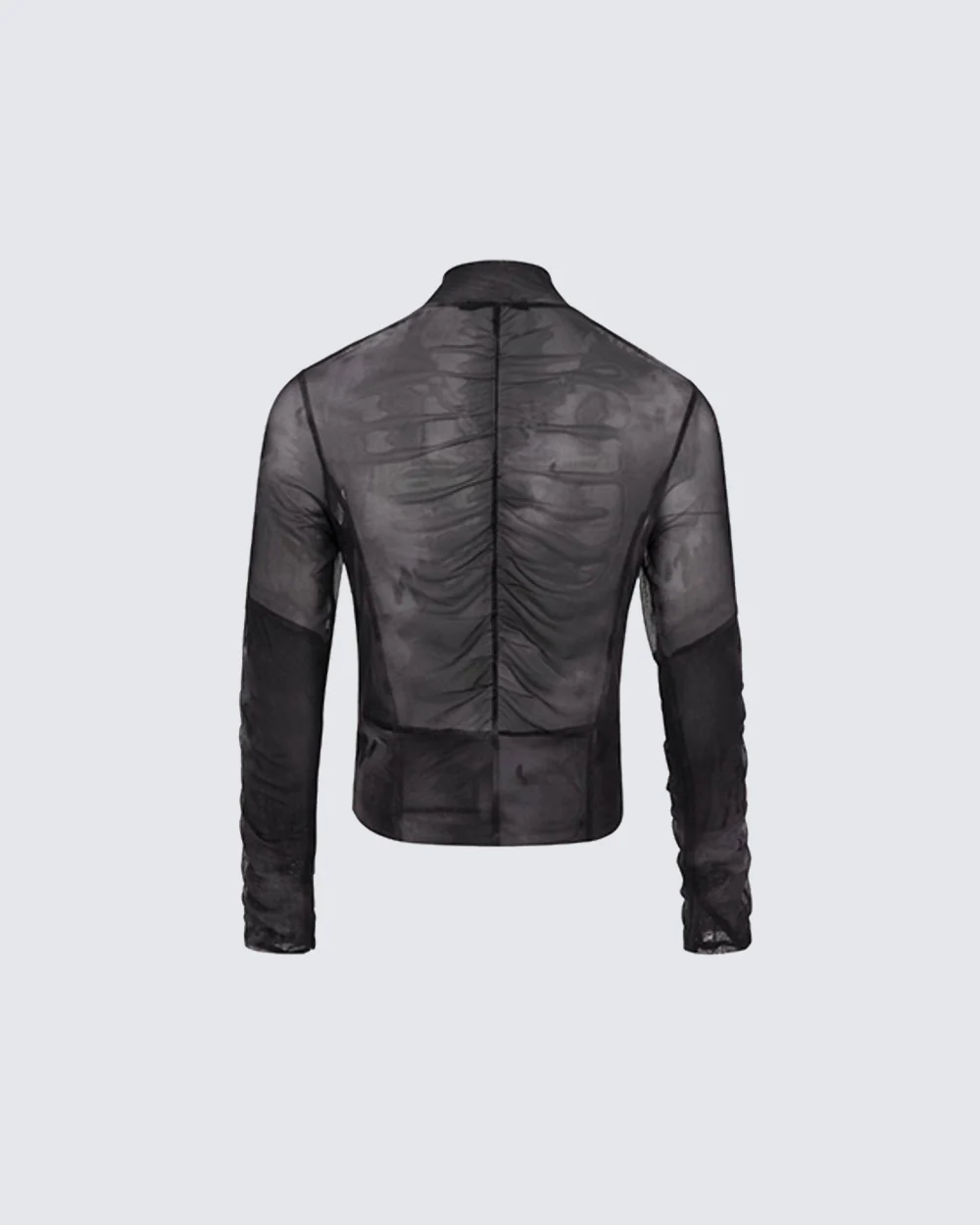 American High Street Mesh Long Sleeve Shirt - Image 6