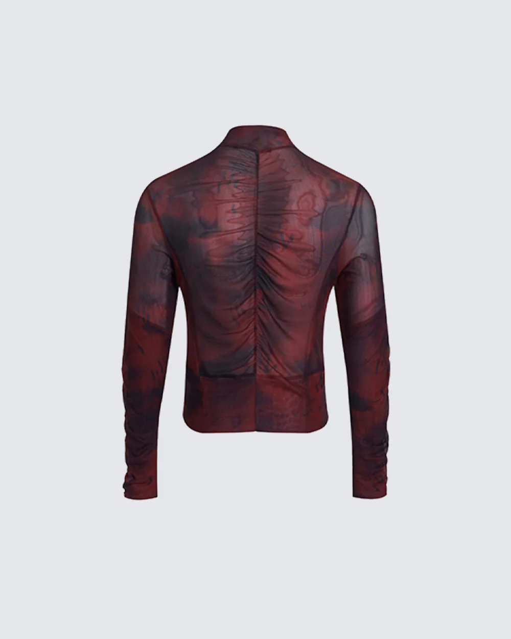American High Street Mesh Long Sleeve Shirt - Image 8