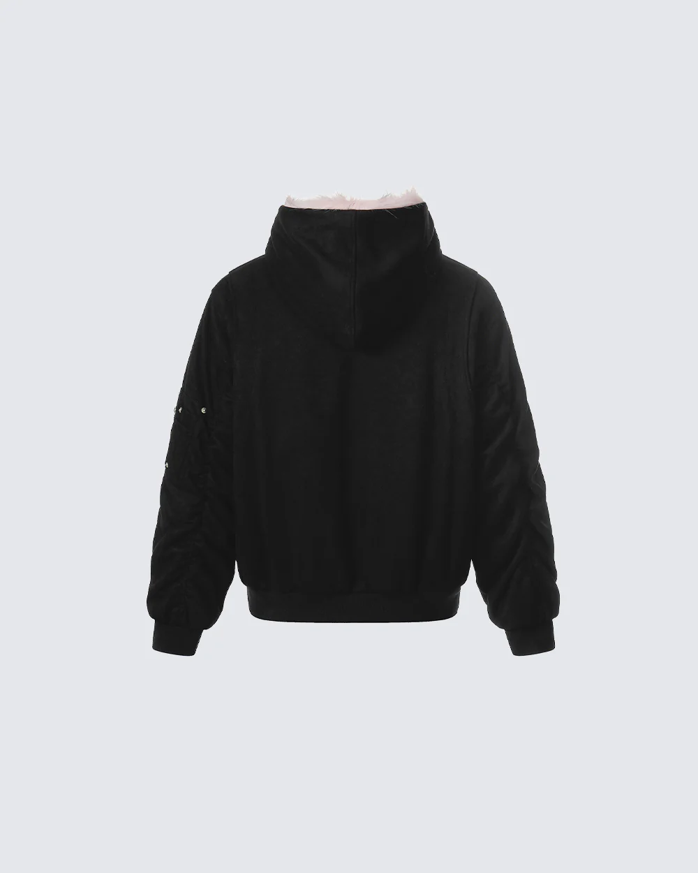 American High-Street Reversible Fleece Flight Jacket - Image 13
