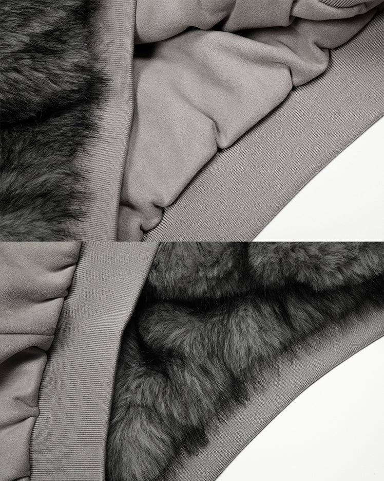 American High-Street Reversible Fleece Flight Jacket - Image 16