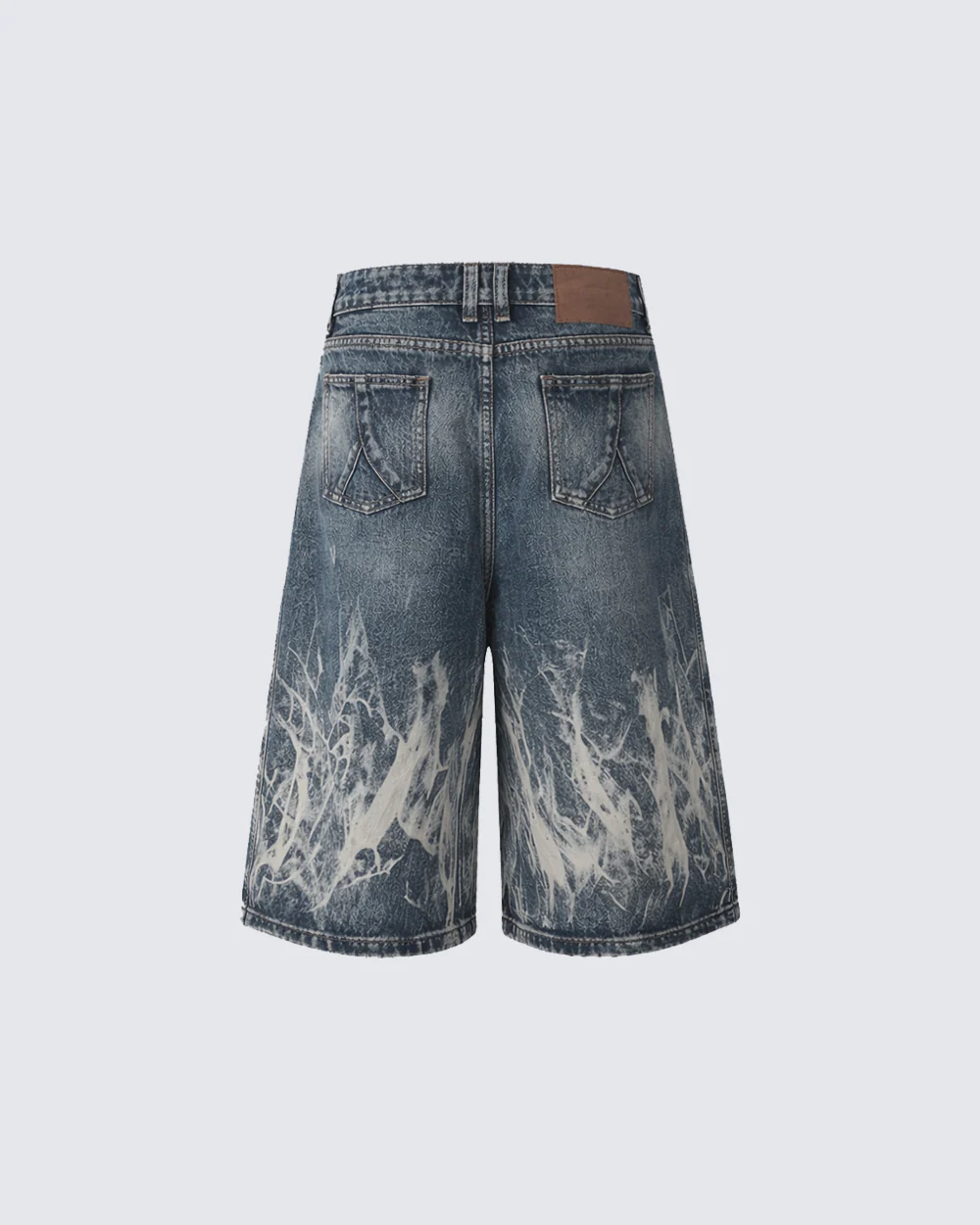 American New Flame Wash Seven-Length Shorts - Image 7