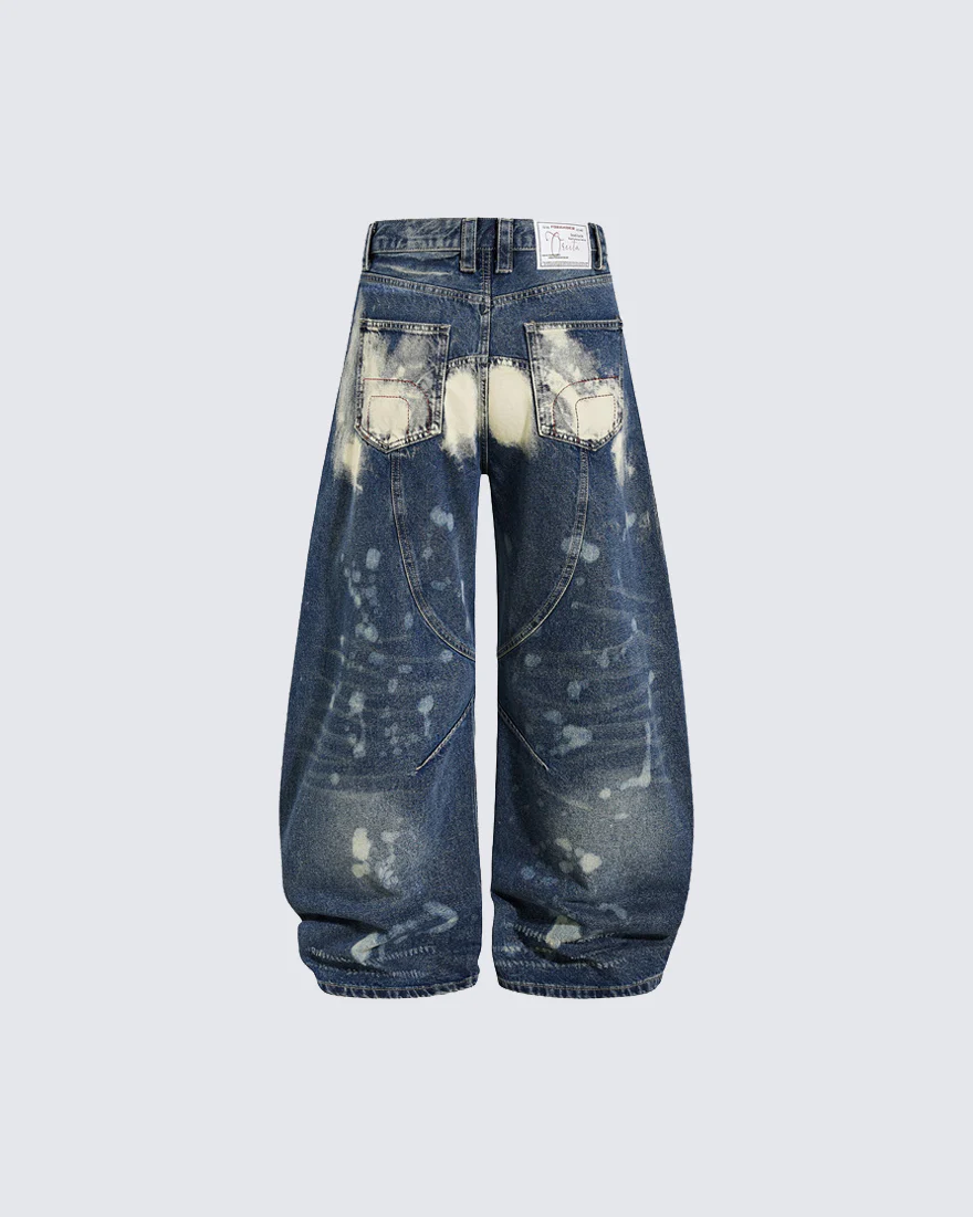 American Punk Metal Blade Denim Pants - Image 5