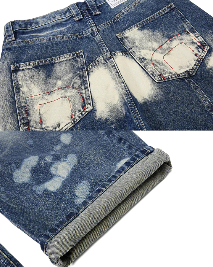American Punk Metal Blade Denim Pants - Image 9