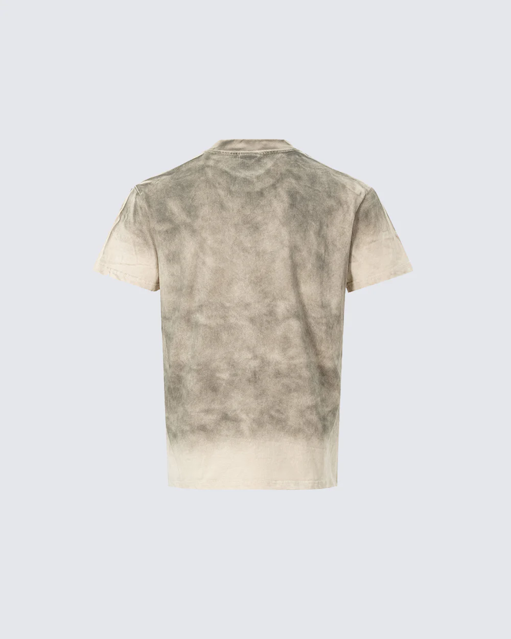 American Retro Tie-Dye Distressed Print Casual T-Shirt - Image 3