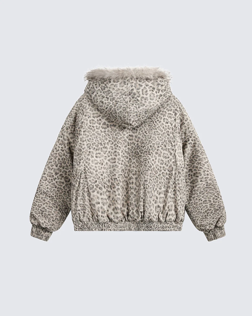 American Street Leopard Padded Cotton Jacket - Image 4