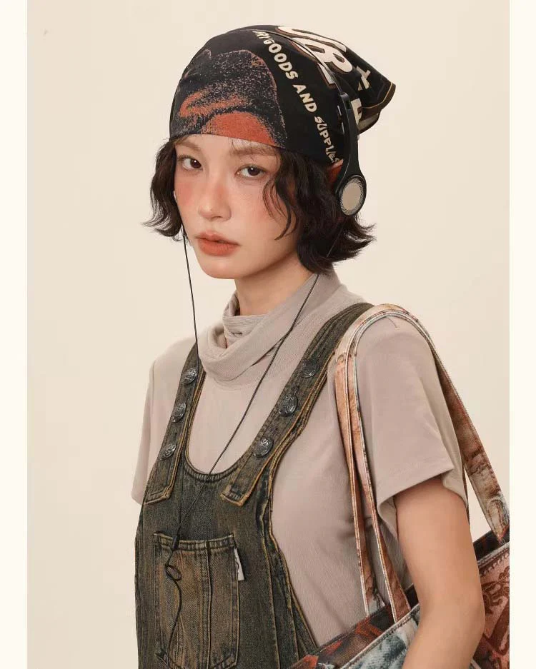 American Street Retro Printed Bandana - Image 2
