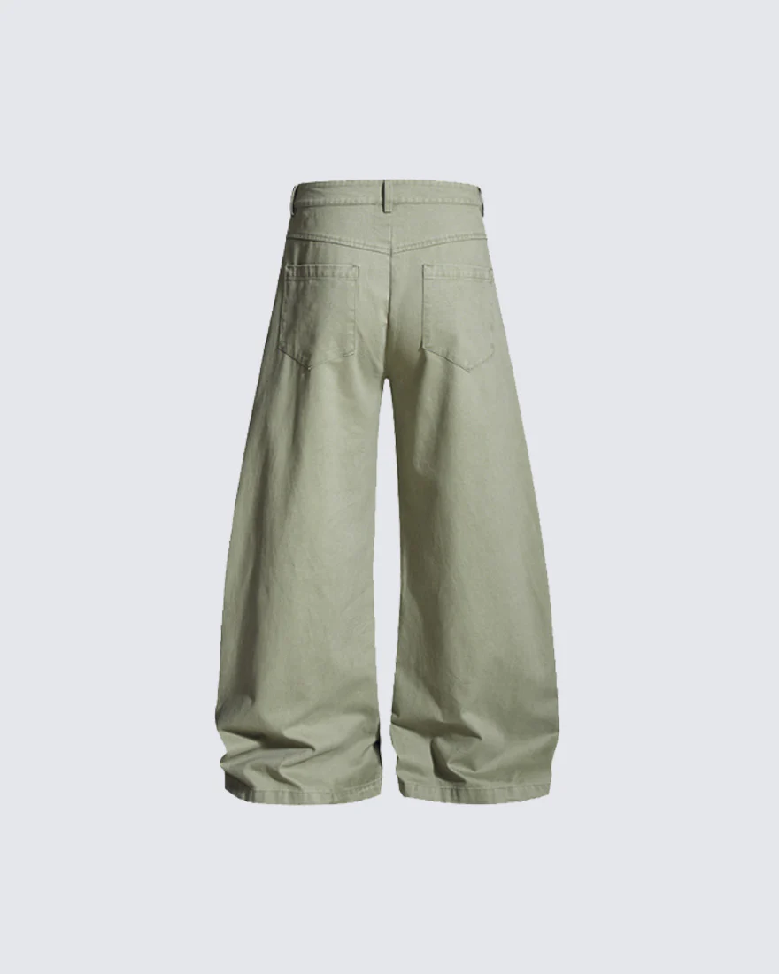 American Street Studded Wide-Leg Cargo Pants - Image 7