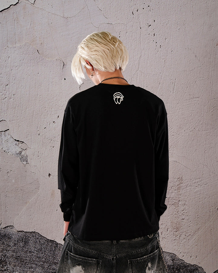 American Street Style Cotton Crewneck Sweatshirt - Image 11