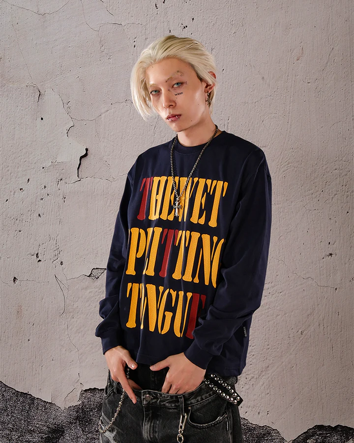 American Street Style Cotton Crewneck Sweatshirt - Image 6