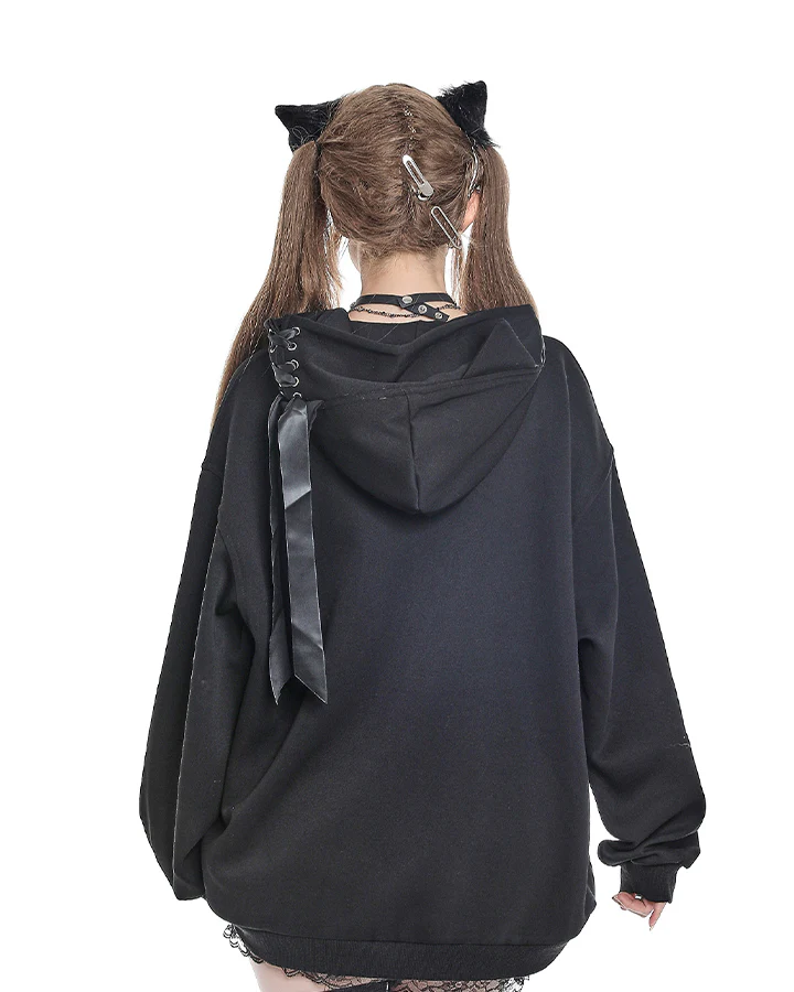 American Style Graphic Hoodie Subculture - Image 5