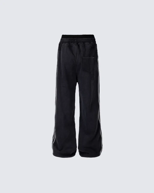 American Vintage Distressed Double-Waist Sweatpants - Image 10