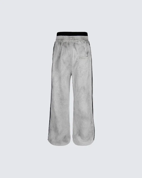 American Vintage Distressed Double-Waist Sweatpants - Image 12