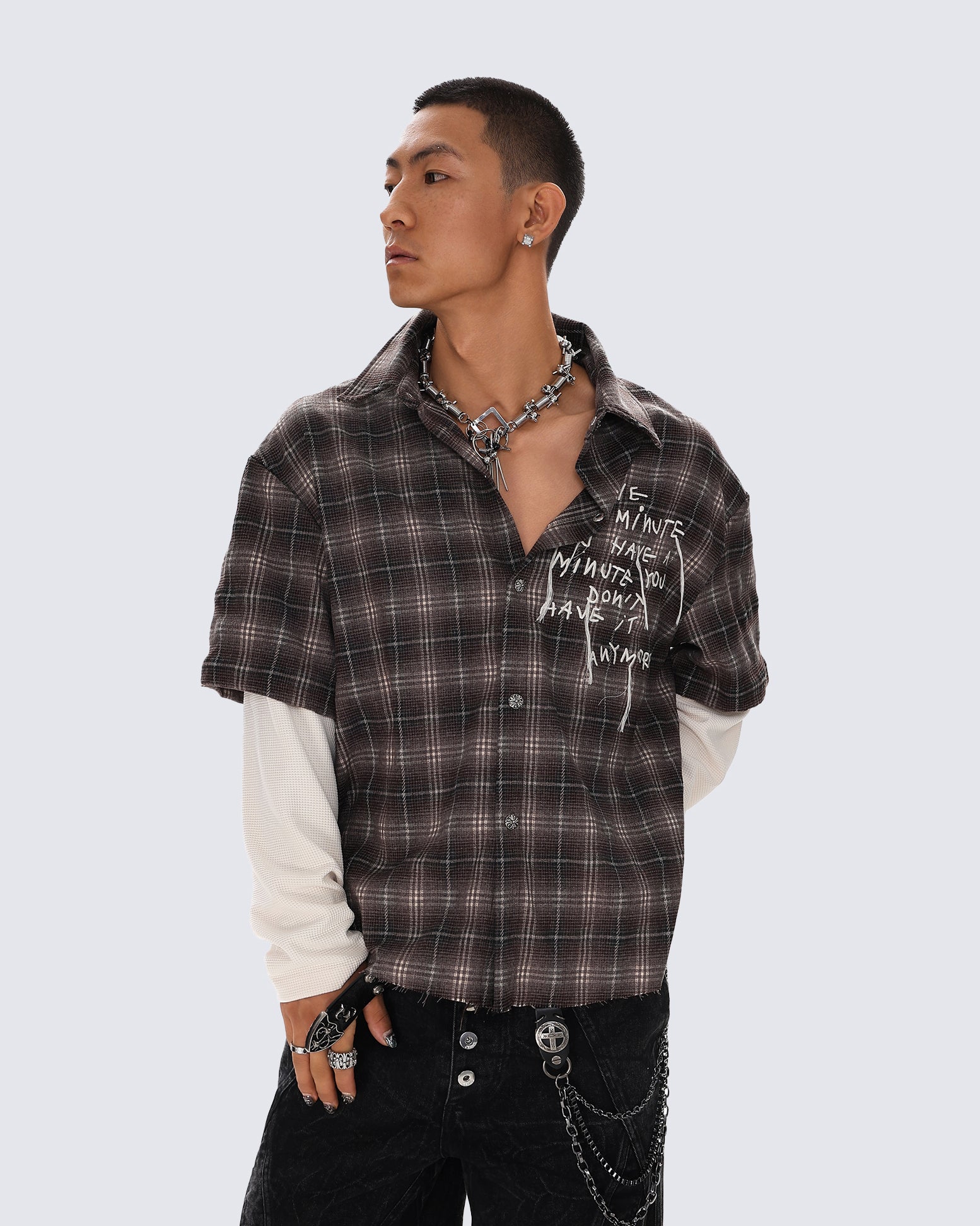 American Vintage Faux Two-Piece Shirt - Image 6