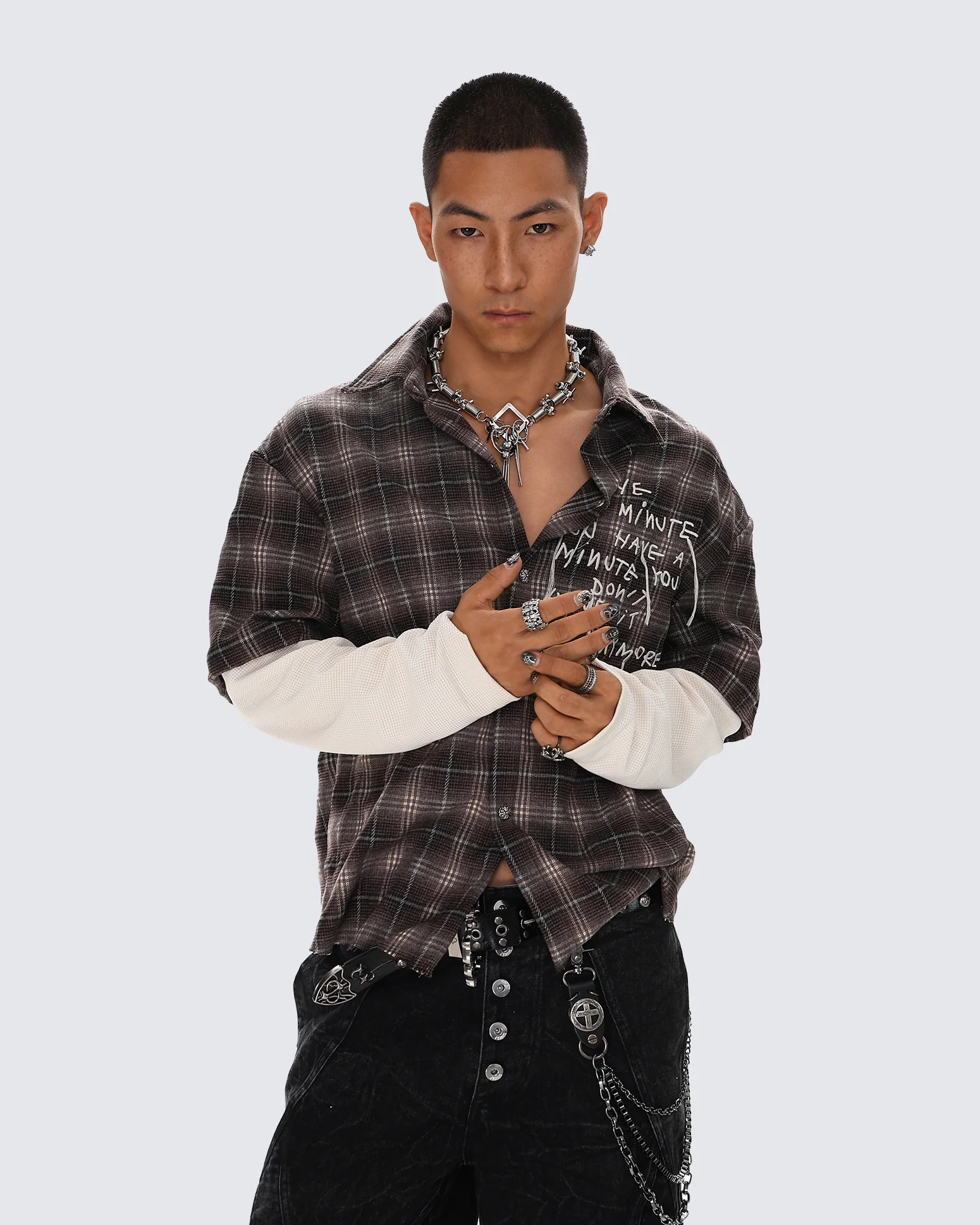 American Vintage Faux Two-Piece Shirt - Image 7