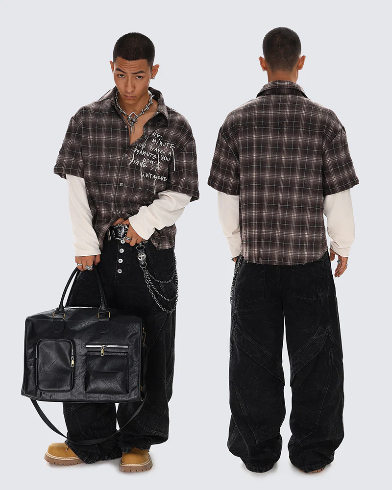 American Vintage Faux Two-Piece Shirt - Image 8