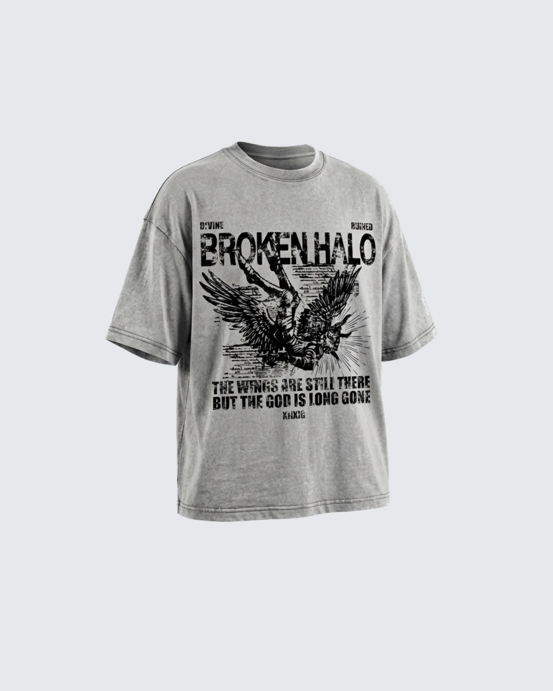 American Washed Graphic Oversized T-Shirt - Image 2