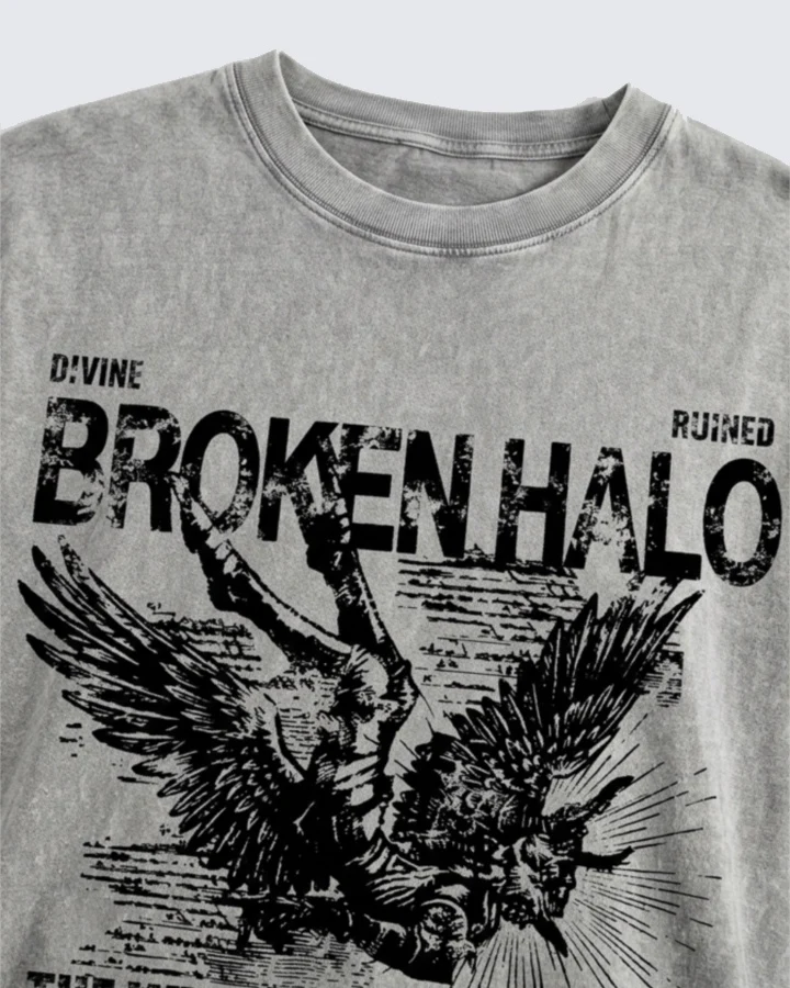 American Washed Graphic Oversized T-Shirt - Image 4