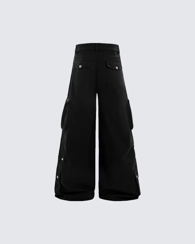 American Workwear Multi-Pocket Denim Pants - Image 5