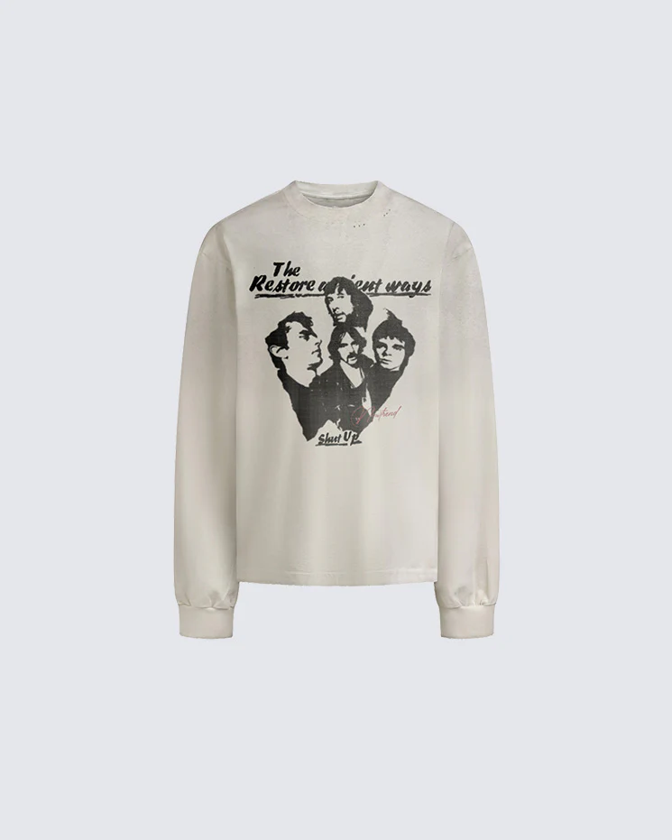 Autumn Retro American Style Cotton T-Shirt - Image 3