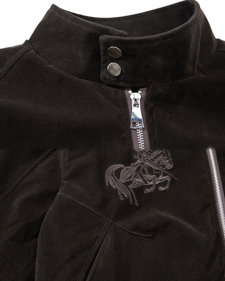 Autumn Winter Embroidered Knight Niche Jacket - Image 3