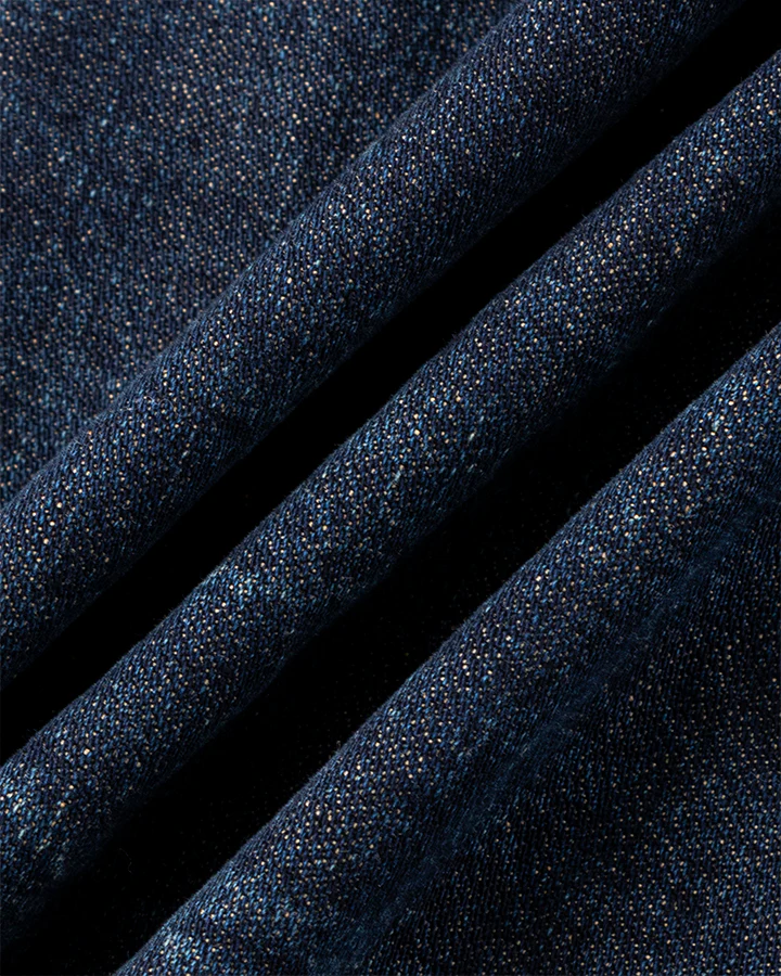 Autumn Winter New Vintage Washed Denim Jacket - Image 9