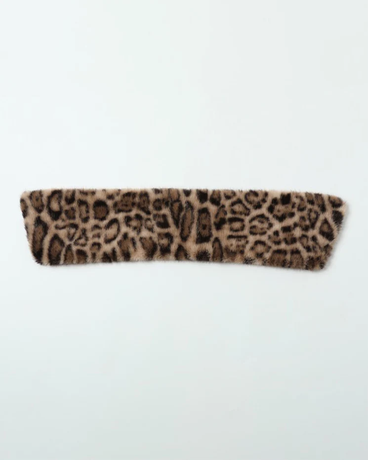 Barn-Style American Leopard Faux Suede Jacket - Image 5