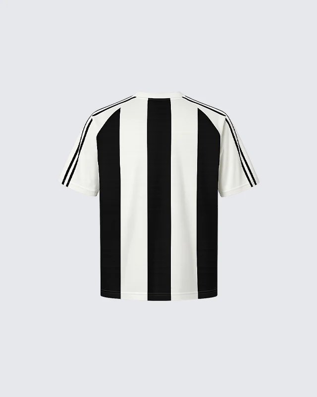 Bird Graphic Striped T-Shirt - Image 8