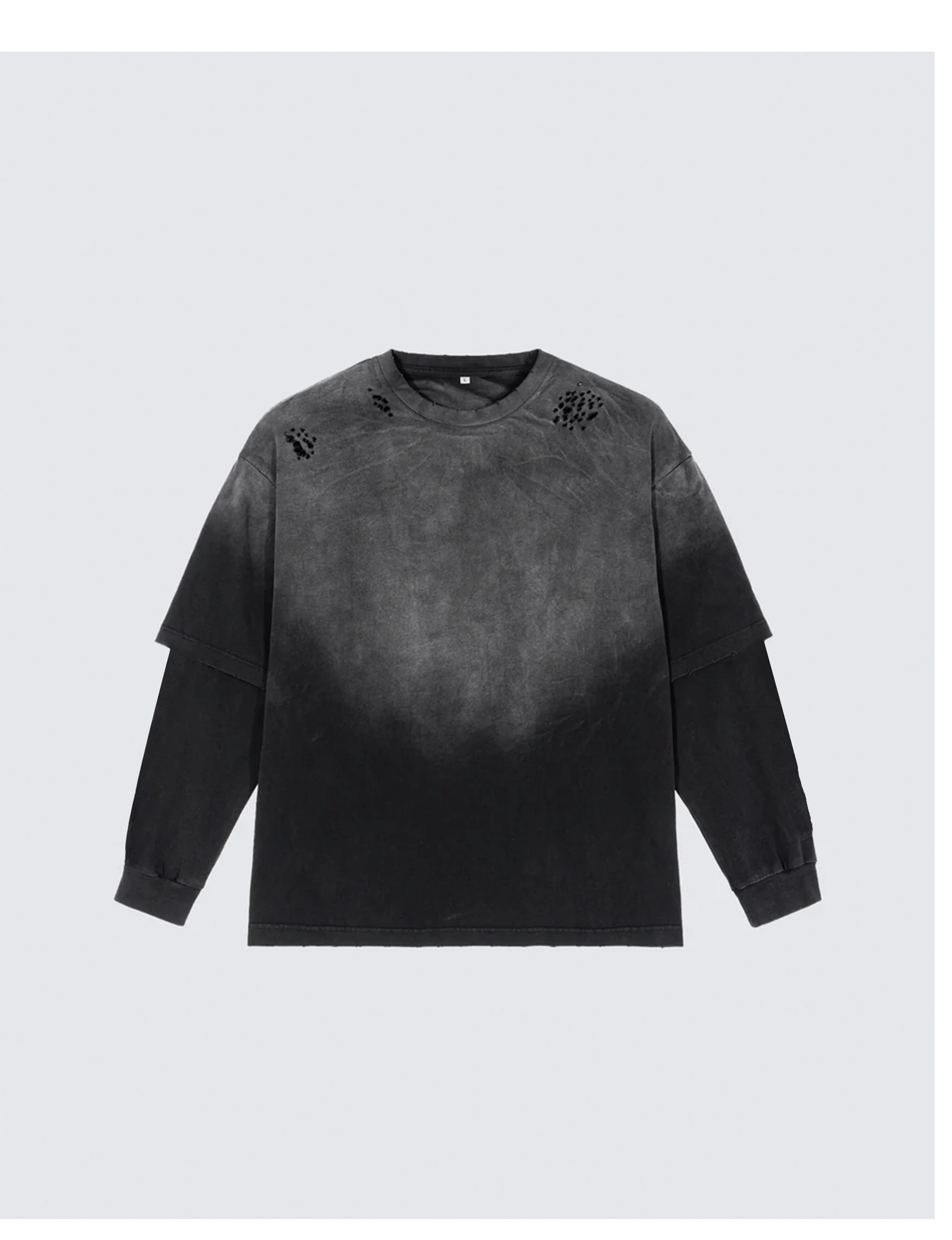 Vintage Washed Long Sleeve T-Shirt - Image 3