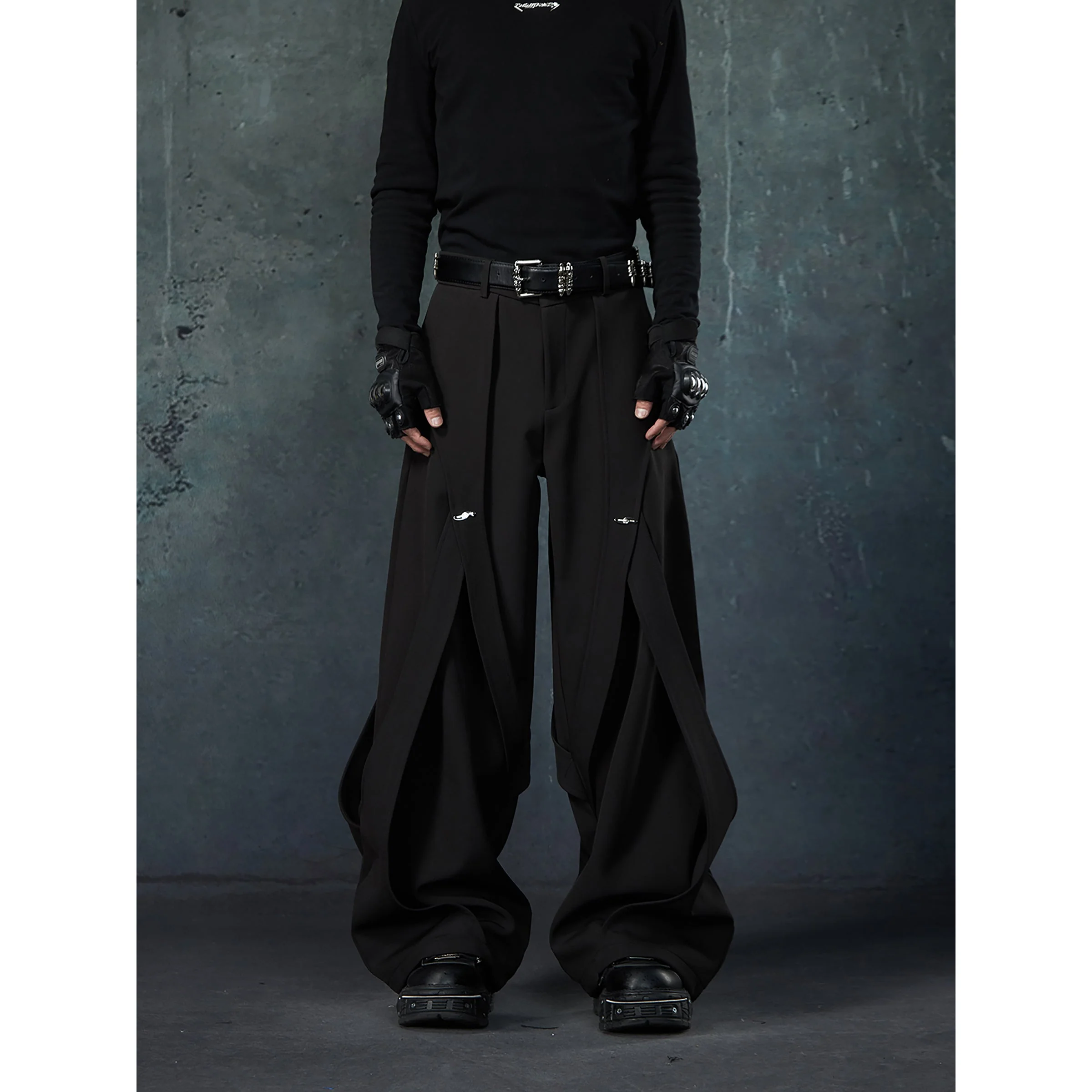 Black Tactical Utility Pants - Image 2
