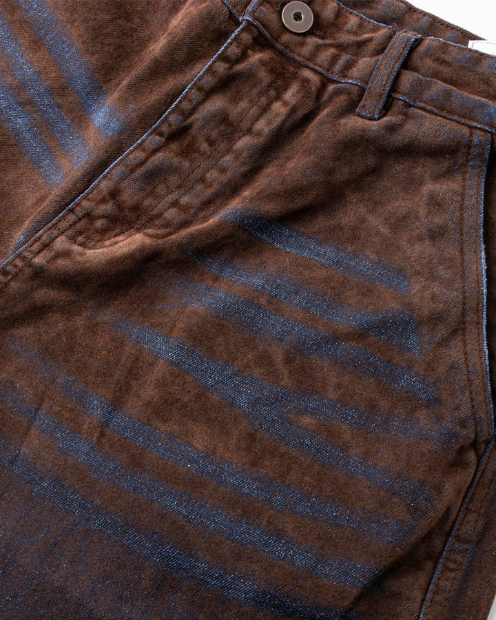 Brown Washed New Vintage Shorts - Image 10