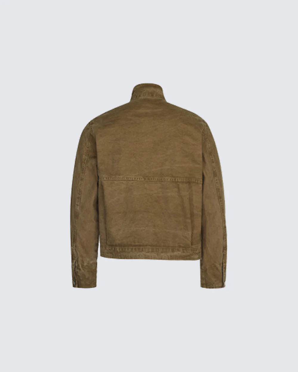 Buckled Stand-Collar Aircraft Buckle Utility Jacket - Image 11