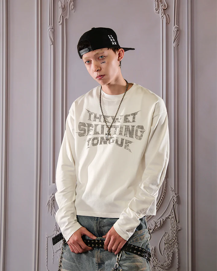 Camo Long Sleeve with Curved Blade Design - Image 8