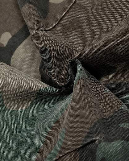 Camouflage Cargo Pants with Double Waist - Image 6