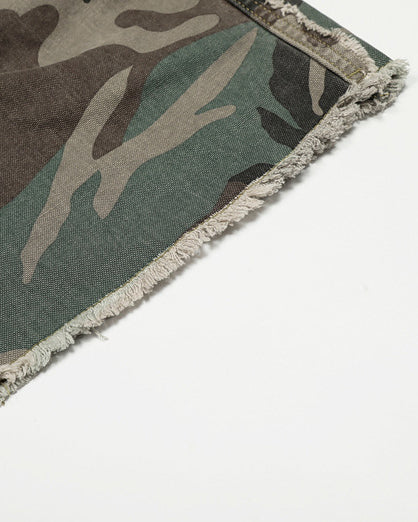 Camouflage Cargo Pants with Double Waist - Image 7