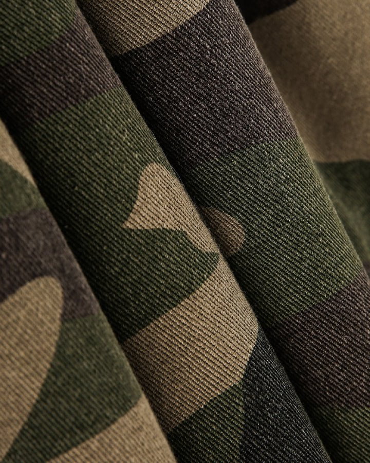 Camouflage Faux Fur Lined Hooded Jacket - Image 7