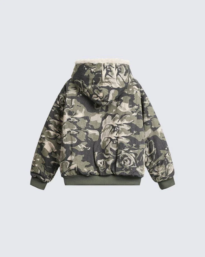 Camouflage Fleece-Lined Double-Belt Set - Image 5