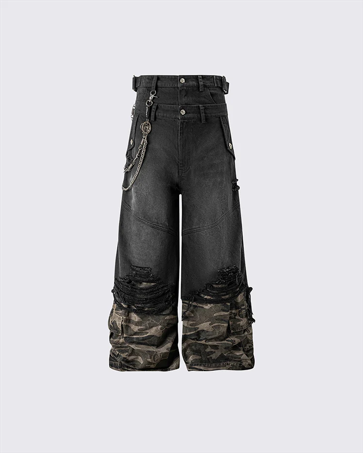 Camouflage Fleece-Lined Double-Belt Set - Image 8