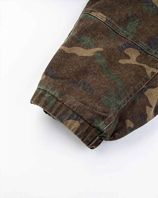 Camouflage Hooded Zip Jacket - Image 8