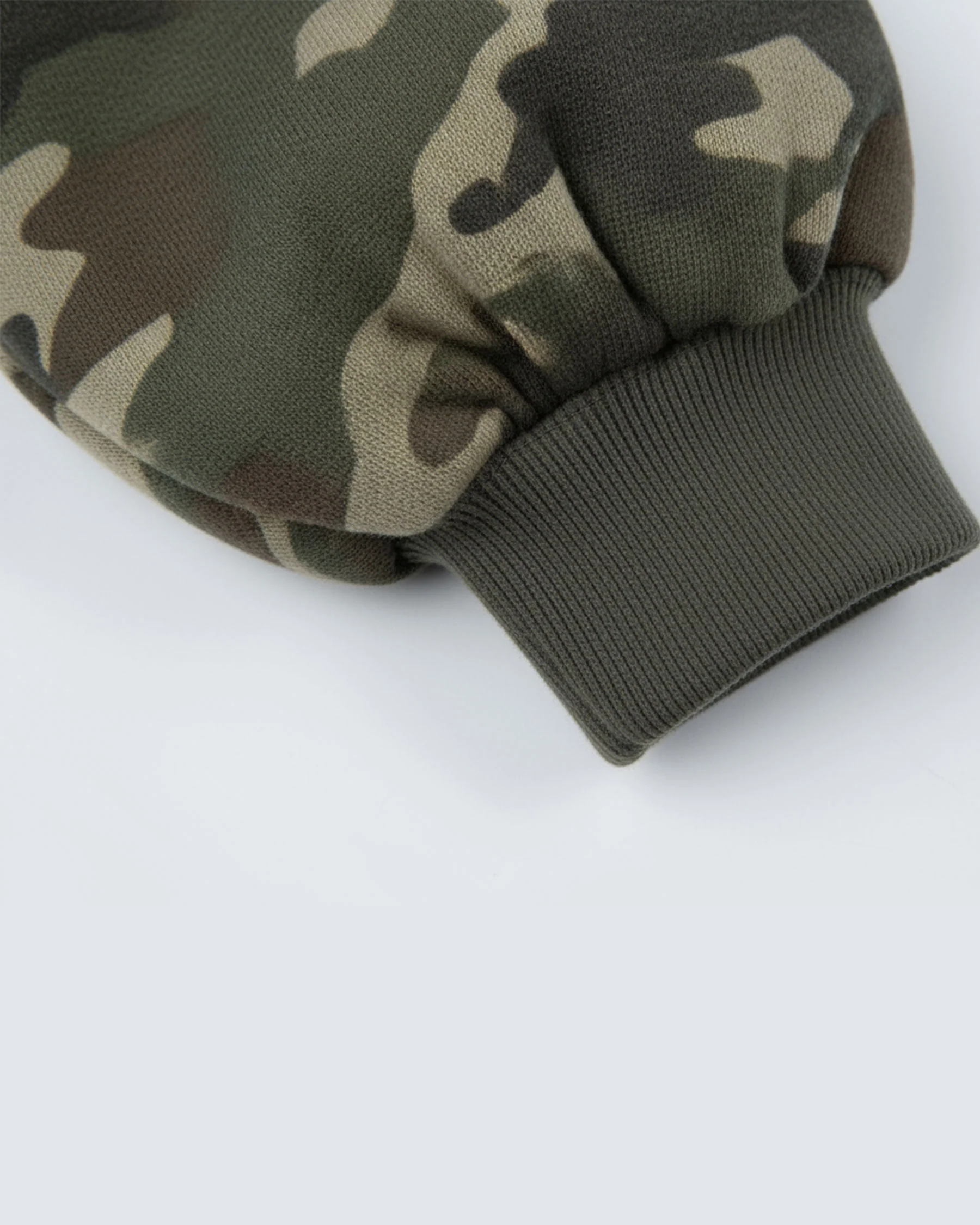Camouflage  Fur Collar Cotton Jacket - Image 14