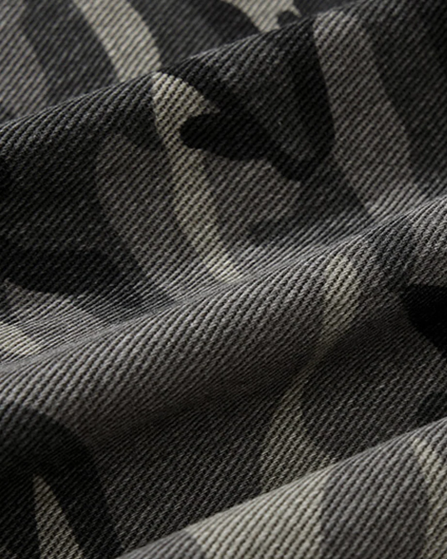 Camouflage Hooded Cargo Jacket - Image 8