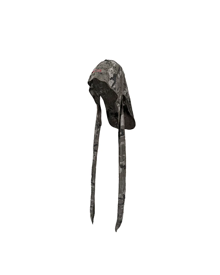 Camouflage Long-Tail Head Scarf - Image 2