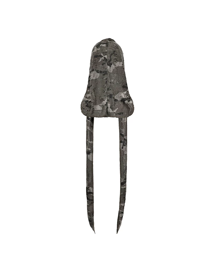 Camouflage Long-Tail Head Scarf - Image 4