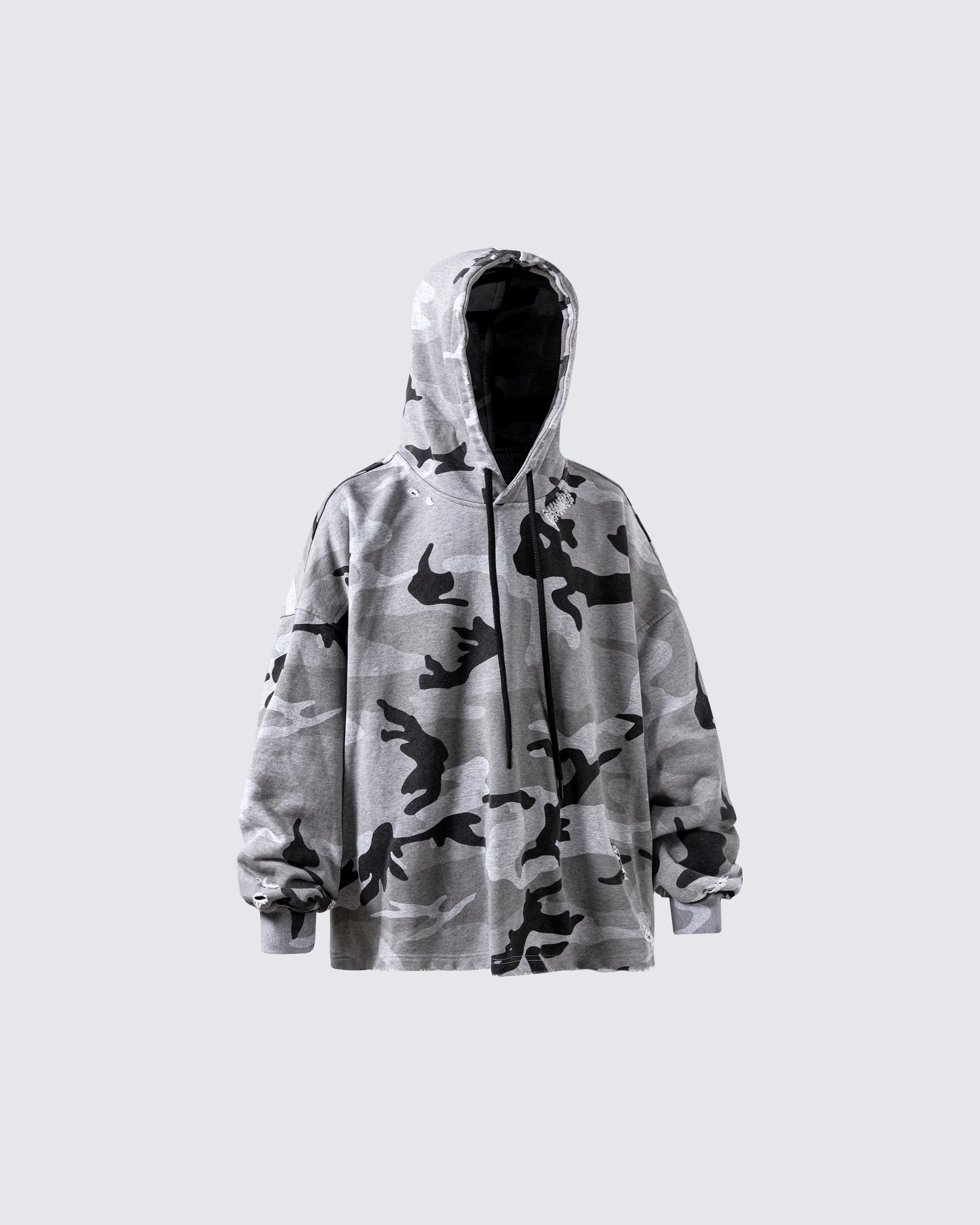 Camouflage Nirvana Graphic Hoodie - Image 2