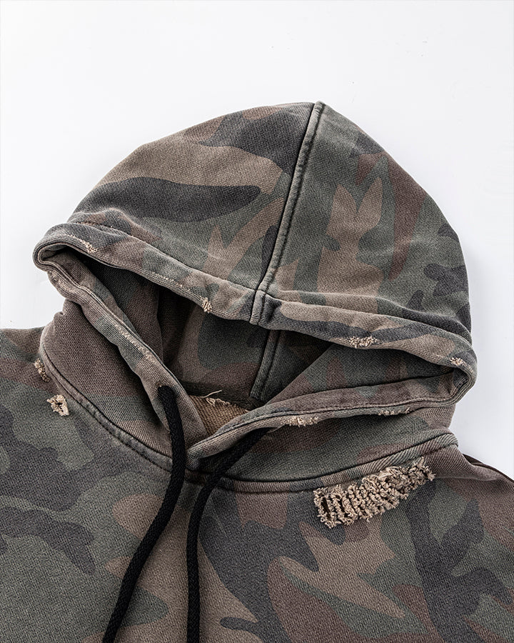 Camouflage Nirvana Graphic Hoodie - Image 5